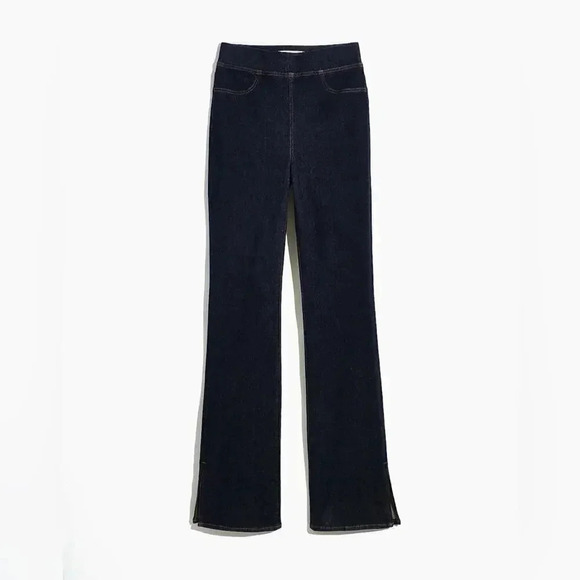 Madewell Pull-On Skinny Flare Jeans in Havenley Wash Size 24 B1102 - Picture 5 of 9